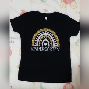 Kindergarten Rainbow shirt Size S